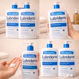 Lait Corporel Lubriderm Sans Parfum – Hydratation Intense Tous Types de Peau – 710 ml